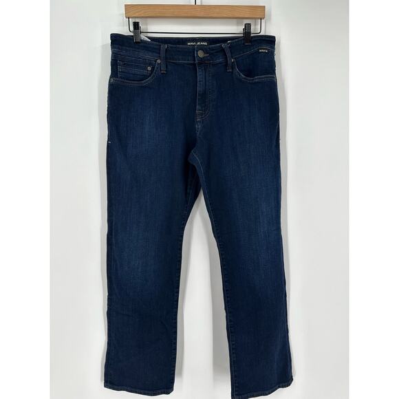 Mavi Matt Relaxed Straight Jeans 30 x‎ 30 Stretch Dark Wash - Picture 1 of 14